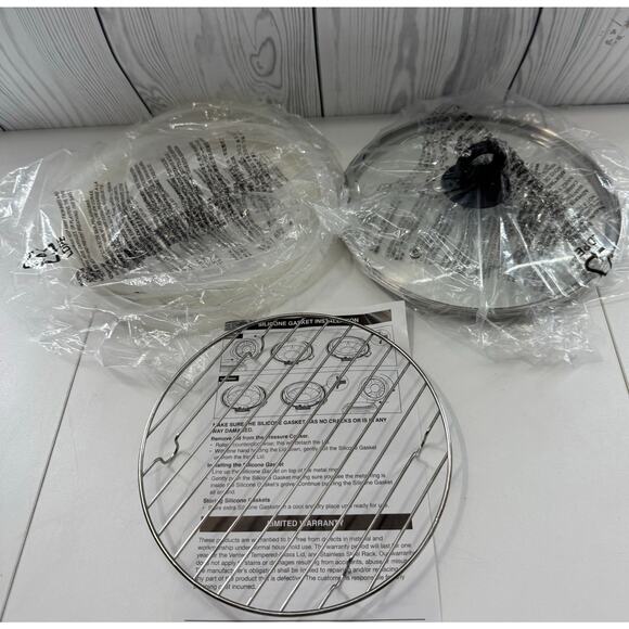 NuWave Nutri-pot 6Q Pressure Cooker Accessory Kit Recipe -No recipe book - Picture 4 of 4